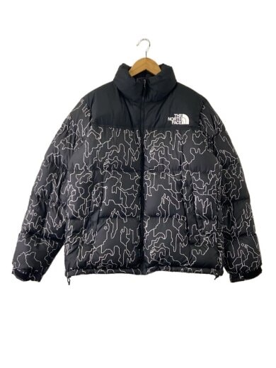 商品画像：NOVELTY NUPTSE JACKET_ノベルティーヌプシジャケット/L/ナイロン/BLK/総柄// 1