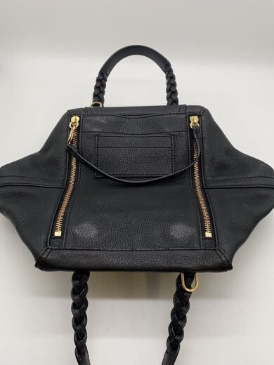 商品画像：トートバッグ/レザー/BLK/無地/10005608 9