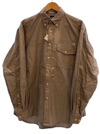 商品画像：L/S FD NUPTSE SHIRT_ロングスリーブフラッシュドライヌプシシャツ/M/コットン/GRY 1