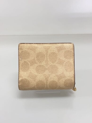 商品画像：2つ折り財布/レザー/BEG/総柄/レディース/CW789// 2