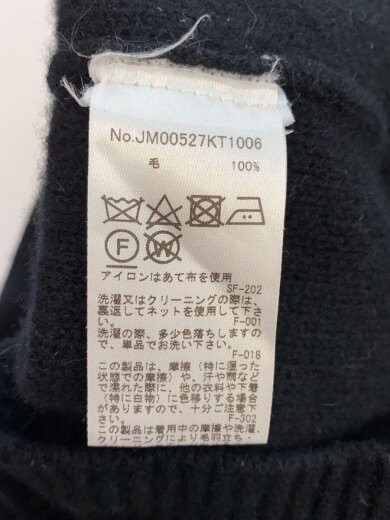 商品画像：ニット・セーター(厚手)/M/ウール/BLK/総柄/JM00527KT1006// 5