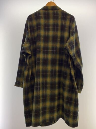 商品画像：ショップコート/2/コットン/GRN/チェック/WM2473116 2