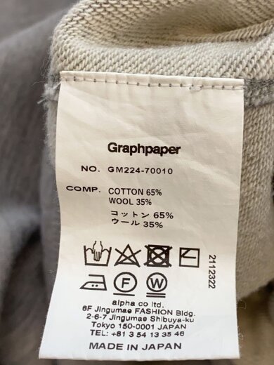 商品画像：スウェット/FREE/コットン/GRY/GM224-70010 4