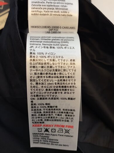 商品画像：マウンテンパーカ/M/ナイロン/BLK/1010-30281 5