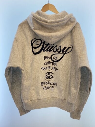 商品画像：World Tour Zip Hoodie/ジップパーカー/M/コットン/GRY/3973962 2