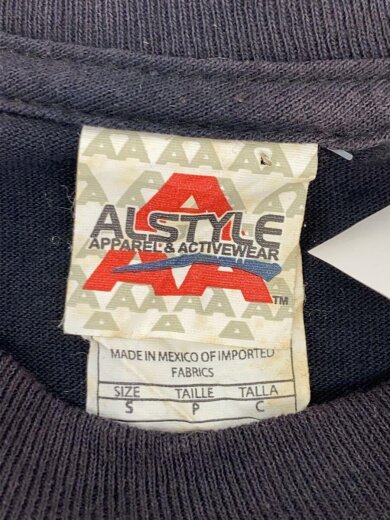 画像：ALSTYLETシャツ/S/コットン/BLK/プリント//3