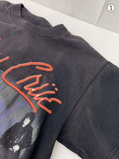 画像：ALSTYLETシャツ/S/コットン/BLK/プリント//7