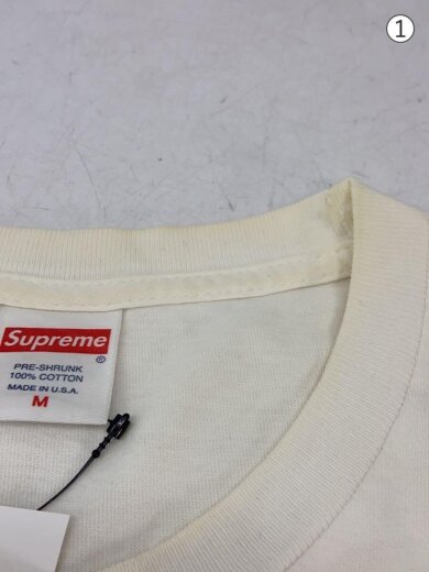 商品画像：Tシャツ/M/コットン/WHT/プリント/20SS　time tee 6