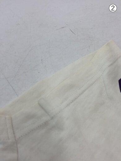 商品画像：Tシャツ/M/コットン/WHT/プリント 7