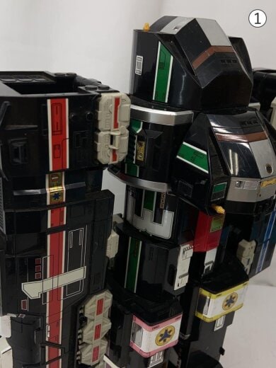 商品画像：救急戦隊ゴーゴーファイブ/DX連結合体 グランドライナー/パーツあるだけ 8