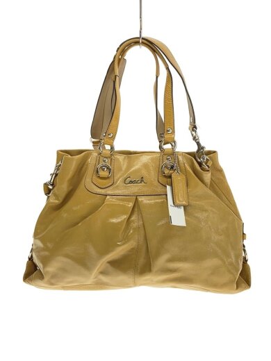 商品画像：トートバッグ/レザー/YLW/a1226-f15516 1