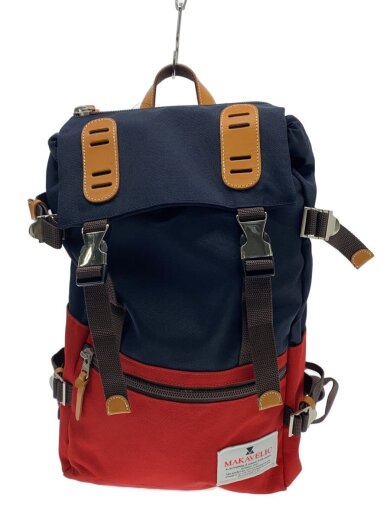 商品画像：リュック/ポリエステル/NVY 1