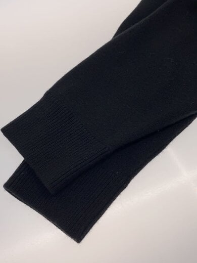 商品画像：ニット・セーター(厚手)/M/アクリル/BLK/無地/22AW Contrast Stitch Button// 5