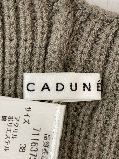 商品画像：ニット・セーター(厚手)/38/アクリル/GRY/無地/71163730 3