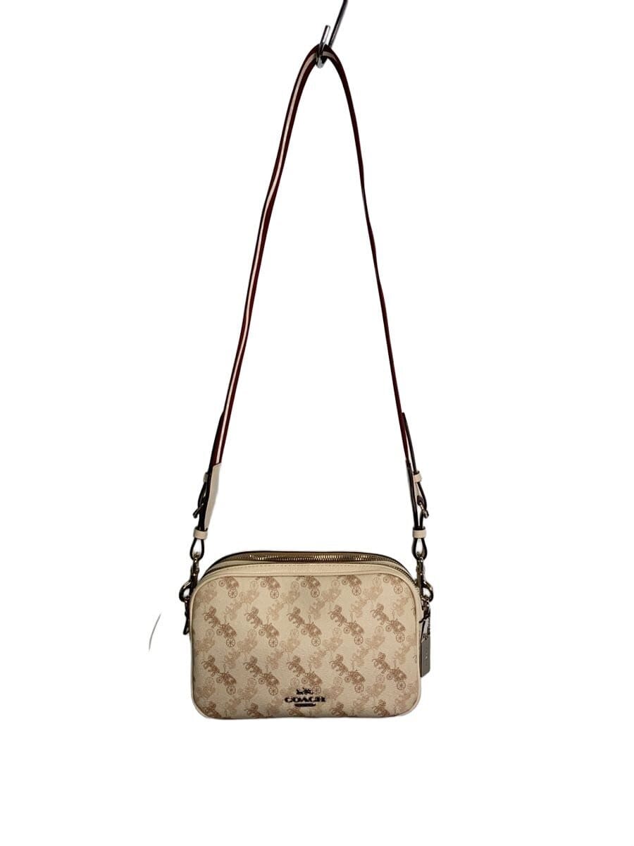 COACH / ショルダーバッグ/--/WHT/花柄