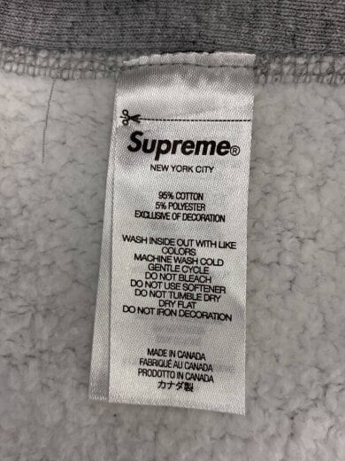 商品画像：パーカー/L/コットン/GRY 5