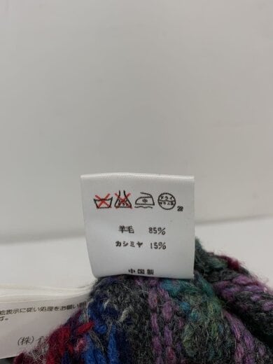 商品画像：カーディガン(厚手)/M/ウール/マルチカラー 5