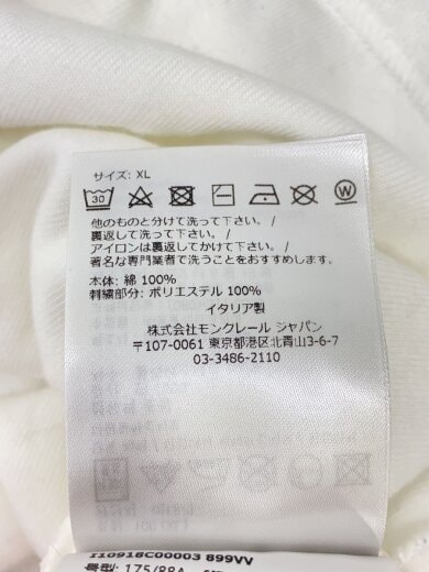 商品画像：Tシャツ/XL/コットン/WHT/i10918c00003 6