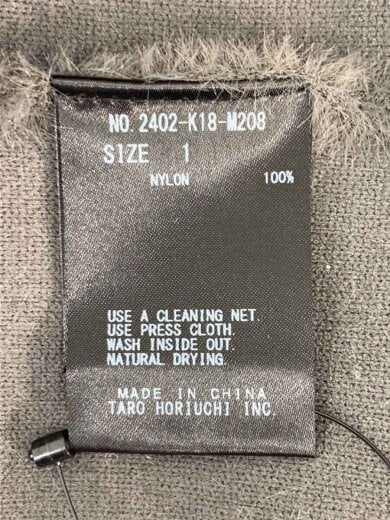 商品画像：ニット・セーター(厚手)/1/ナイロン/GRY/無地/2402-K18-M208 3