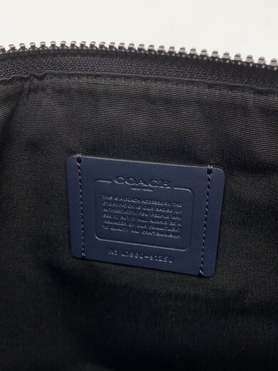 商品画像：クラッチバッグ/レザー/NVY/無地 5