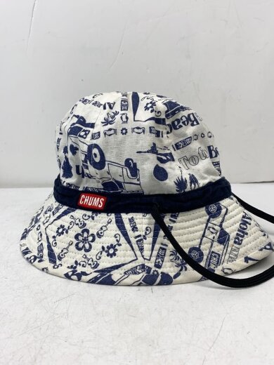 商品画像：バケットハット/FREE/WHT/総柄/メンズ 2
