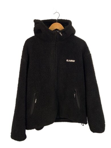 商品画像：フリースジャケット/L/ポリエステル/BLK/101214021012 1