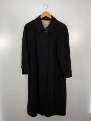 コート/--/ウール/BLK/無地/90s/カシミヤ混/