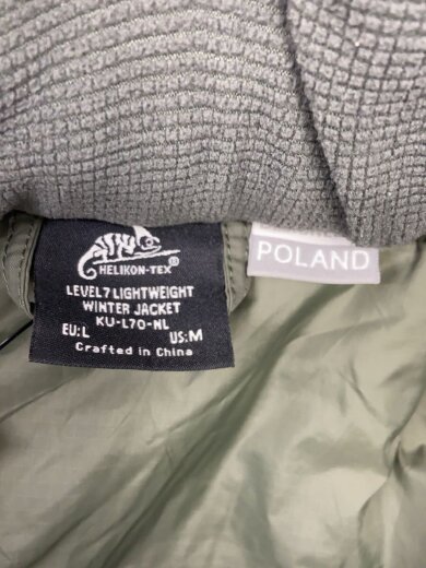 商品画像：ミリタリージャケット/M/ナイロン/KHK/無地/KU-L70-NL 3