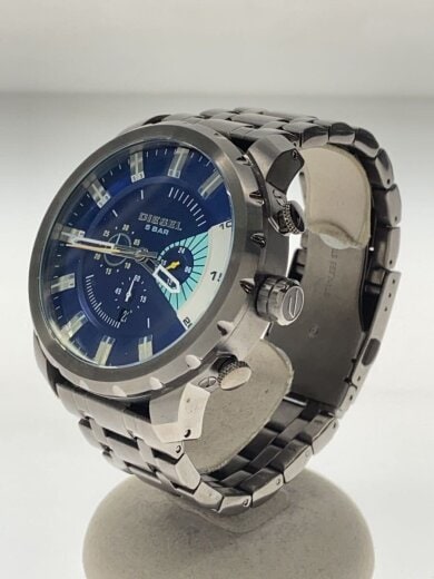 商品画像：クォーツ腕時計/アナログ/ステンレス/BLU/SLV/DZ-4358 2