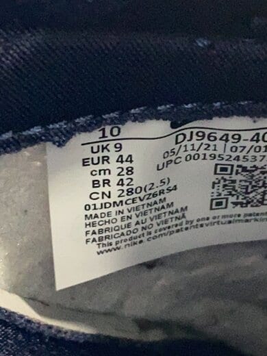 商品画像：DUNK LOW/UNION_ダンク ロー ユニオン/28cm/NVY 5