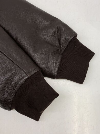 商品画像：フライトジャケット/S/レザー/BRW/無地/28-A675S/BE MIKE RONNY/G-1 4