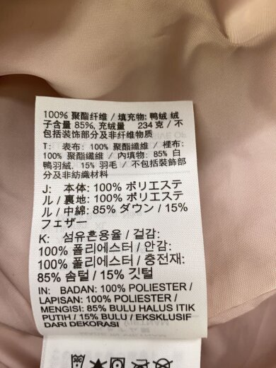 商品画像：ダウンジャケット/XL/ポリエステル/PNK/dq5904-601 4