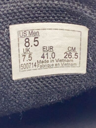 商品画像：ローカットスニーカー/26.5cm/BLK/スウェード/500714 5