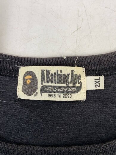 商品画像：袖カモレイヤード/長袖Tシャツ/2XL/コットン/BLK/プリント/001LTH801009M 3