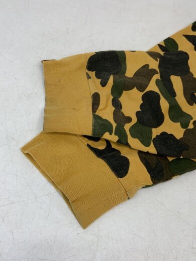 商品画像：袖カモレイヤード/長袖Tシャツ/2XL/コットン/BLK/プリント/001LTH801009M 6