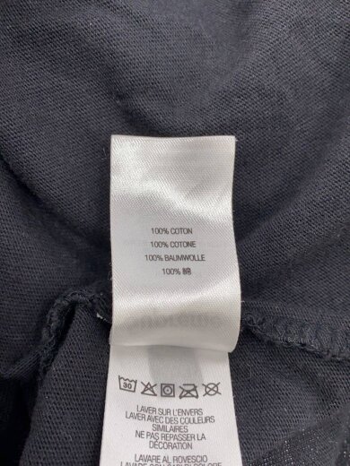 商品画像：Tシャツ/L/コットン/BLK/無地 4