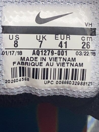 商品画像：ZM STRK SPECTRUM PLS / SUPREME/ズームストリークスペクトラム/ブラック/26cm/B 5