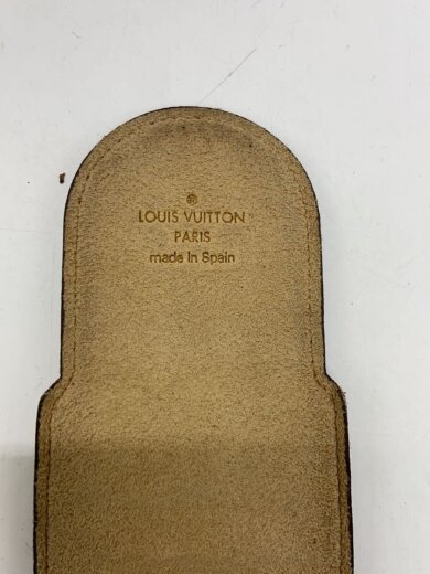 商品画像：エテュイ・スティロ_モノグラム・キャンバス/レザー/BRW/メンズ 4