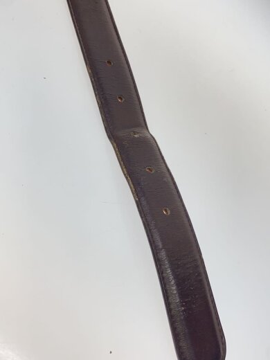 商品画像：ベルト/レザー/BRW/無地/メンズ/5600 4