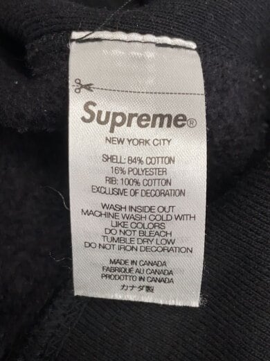 商品画像：パーカー/L/コットン/BLK 5