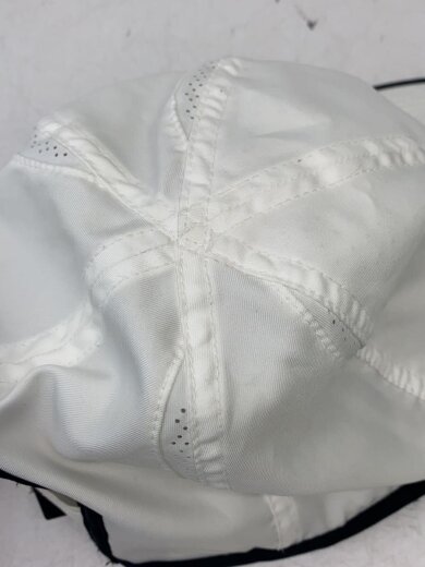 商品画像：キャップ/--/ポリエステル/WHT/無地/メンズ/739376-100 7