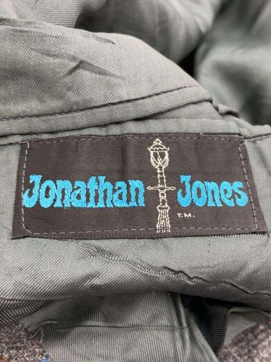 商品画像：テーラードジャケット/--/ウール/BLK/チェック/JONATHAN JONES/70s 3