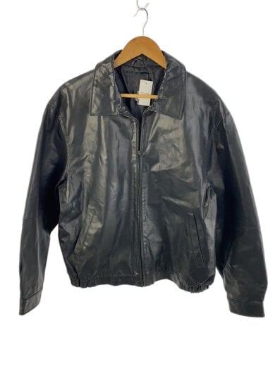 商品画像：Junction West/レザージャケット・ブルゾン/XL/レザー/BLK/無地 1