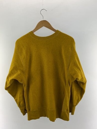 商品画像：スウェット/L/コットン/YLW/無地/REVERSE WEAVE/WISCONSIN/90s/アーチ 2