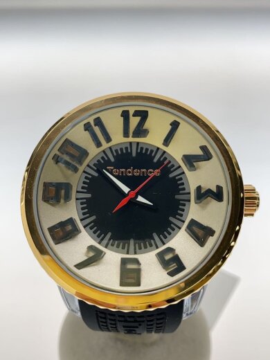 商品画像：クォーツ腕時計/アナログ/ラバー/BLK/TY532002 1