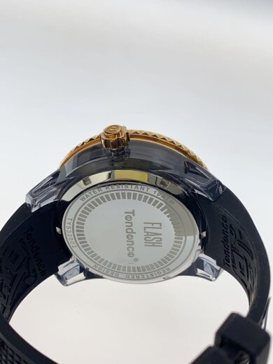 商品画像：クォーツ腕時計/アナログ/ラバー/BLK/TY532002 3