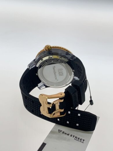 商品画像：クォーツ腕時計/アナログ/ラバー/BLK/TY532002 4