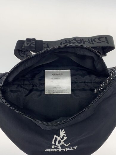 商品画像：ウエストバッグ/ナイロン/BLK/無地 6