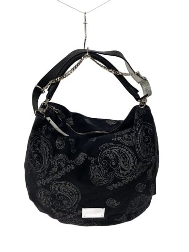 商品画像：ショルダーバッグ/コットン/BLK/総柄 1