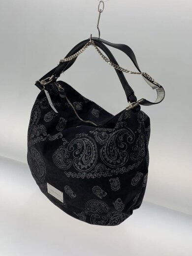 商品画像：ショルダーバッグ/コットン/BLK/総柄 2
